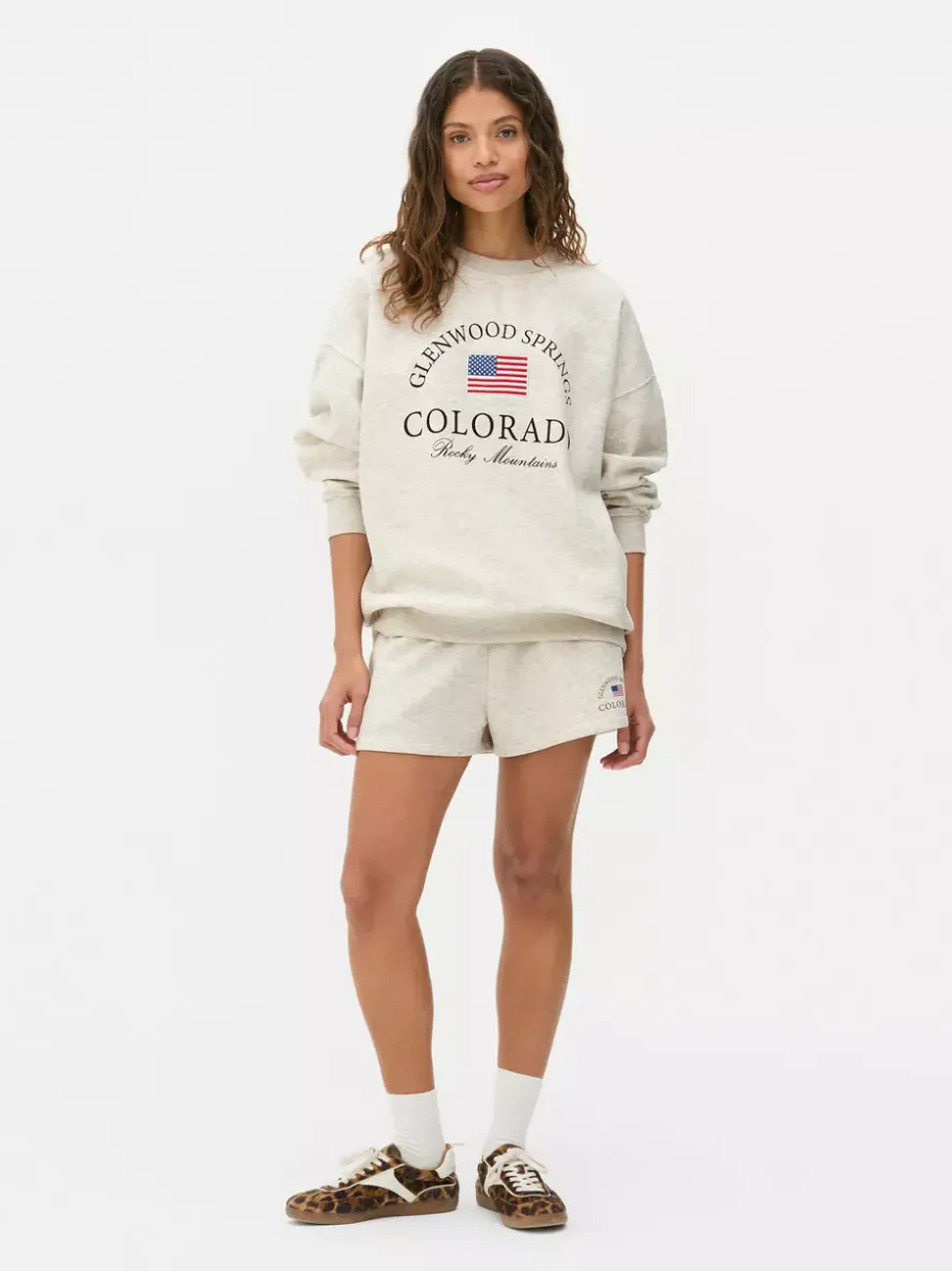 Bluza oversize z nadrukiem