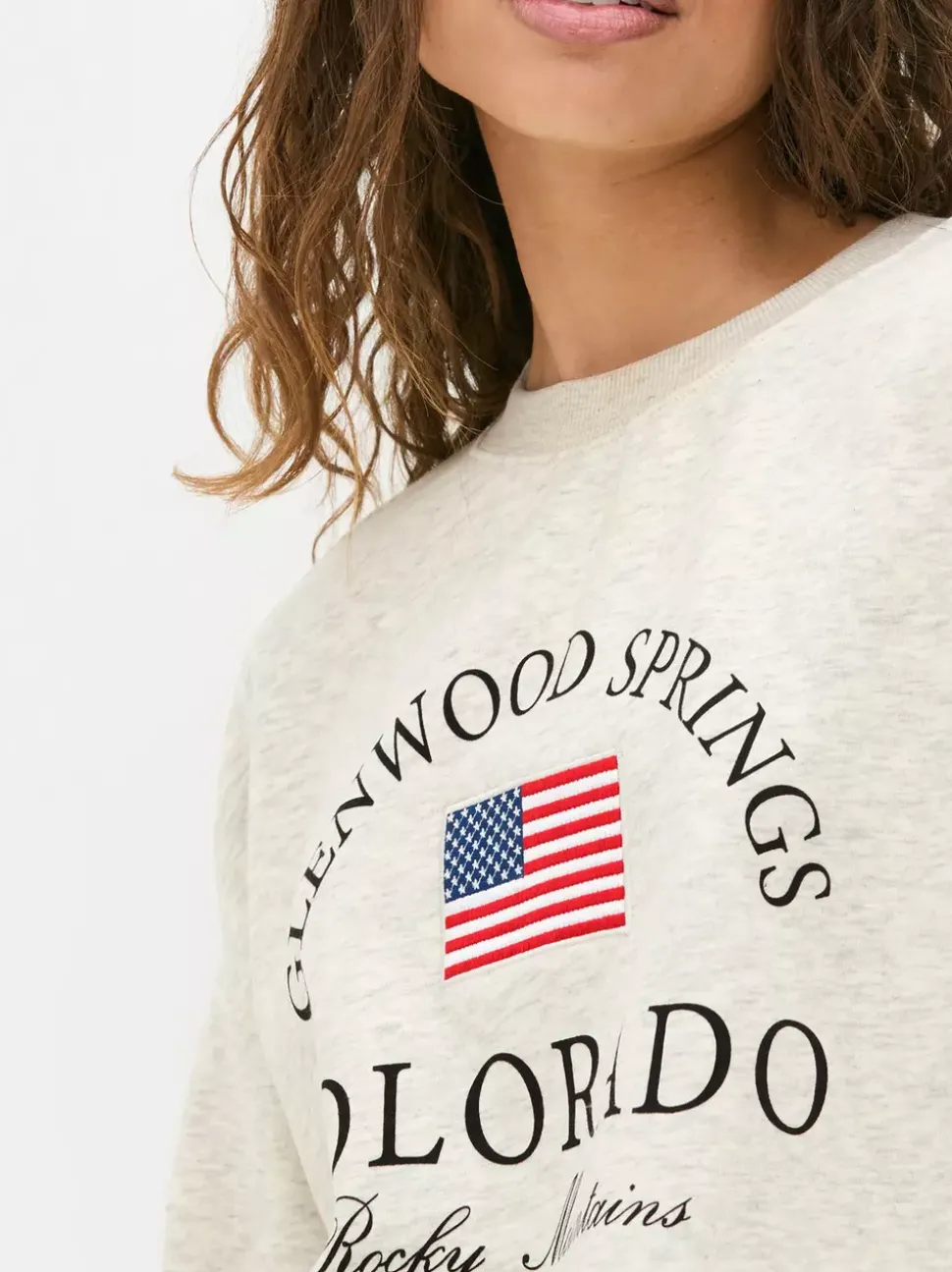 Bluza oversize z nadrukiem