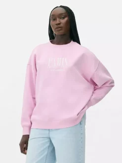 Bluza oversize z nadrukiem