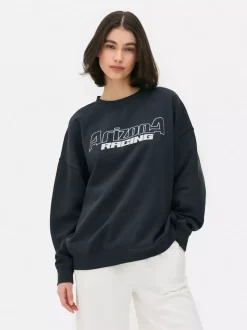 Bluza oversize z nadrukiem