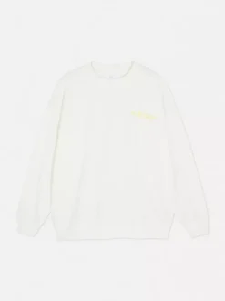 Bluza oversize z nadrukiem