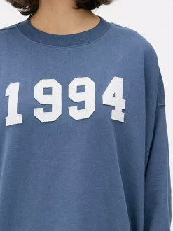 Bluza oversize z nadrukiem