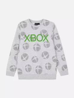 Bluza z długim rękawem i motywem Xbox
