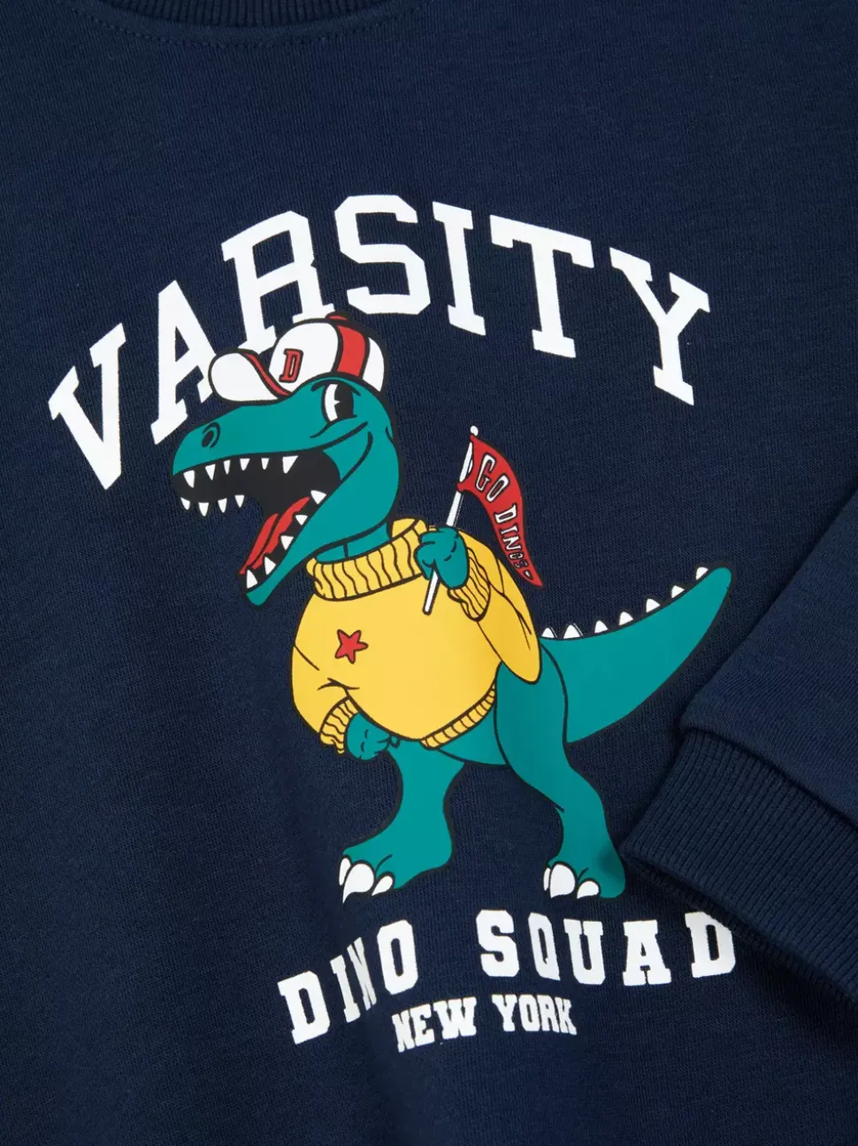 Bluza z długim rękawem i nadrukiem