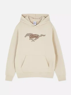 Bluza z kapturem i logo Forda