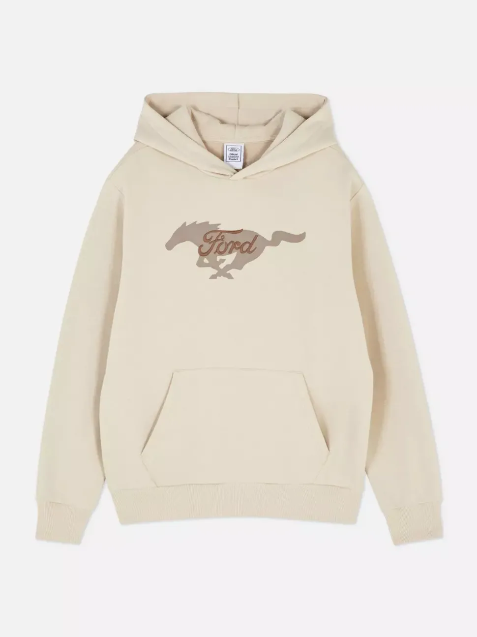 Bluza z kapturem i logo Forda