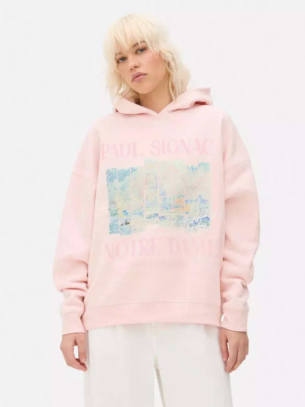 Bluza z kapturem i motywem Paula Signaca