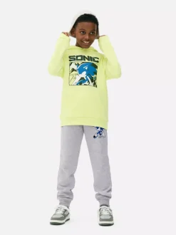 Bluza z kapturem i nadrukiem Jeża Sonica