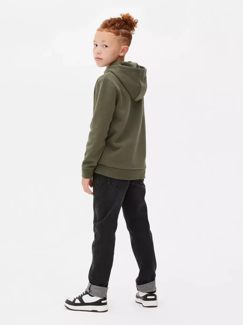 Bluza z kapturem i nadrukiem