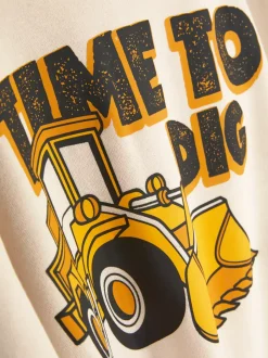 Bluza z kapturem i nadrukiem