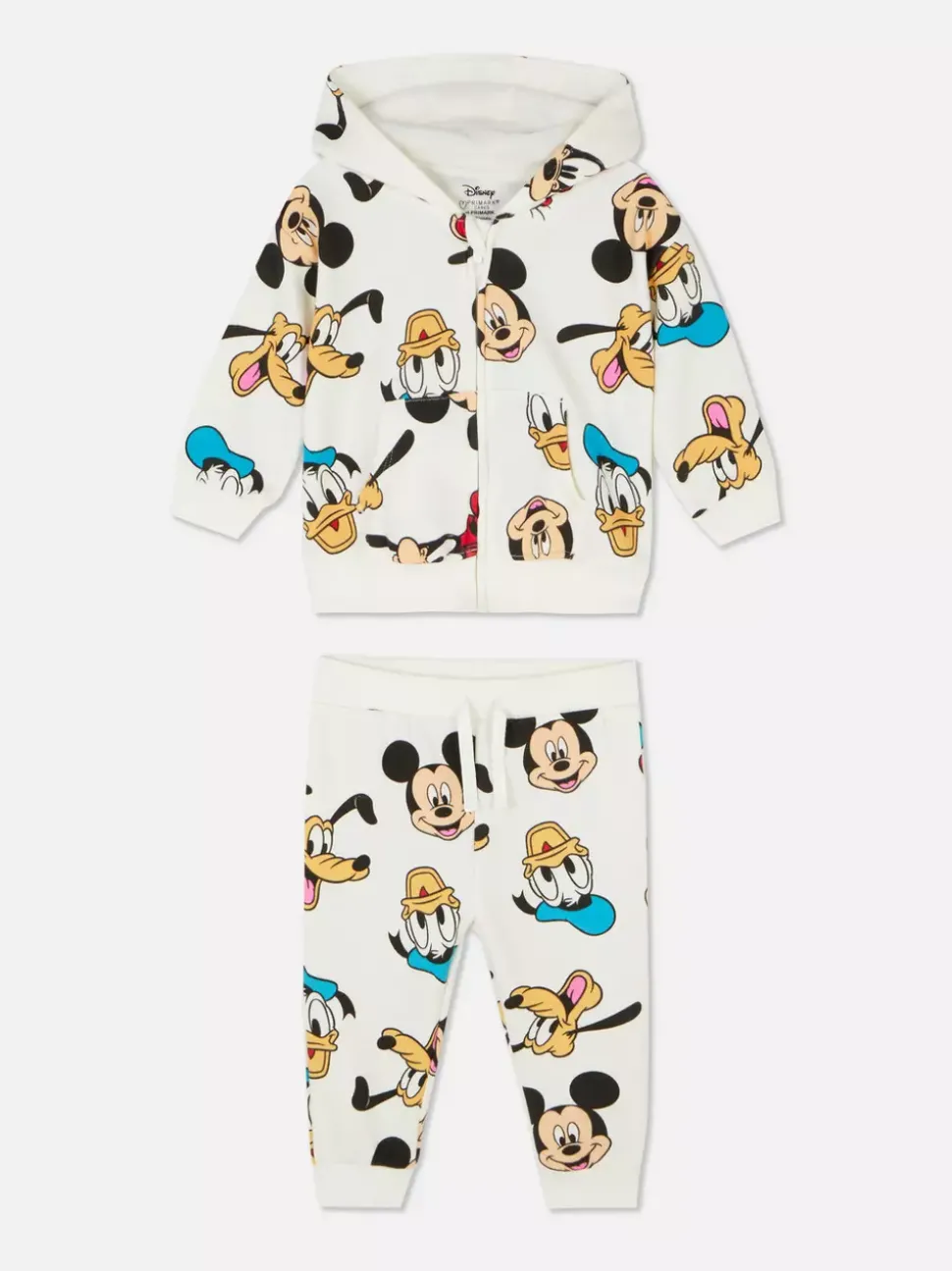 Bluza z kapturem i spodnie dresowe z motywem Disneya