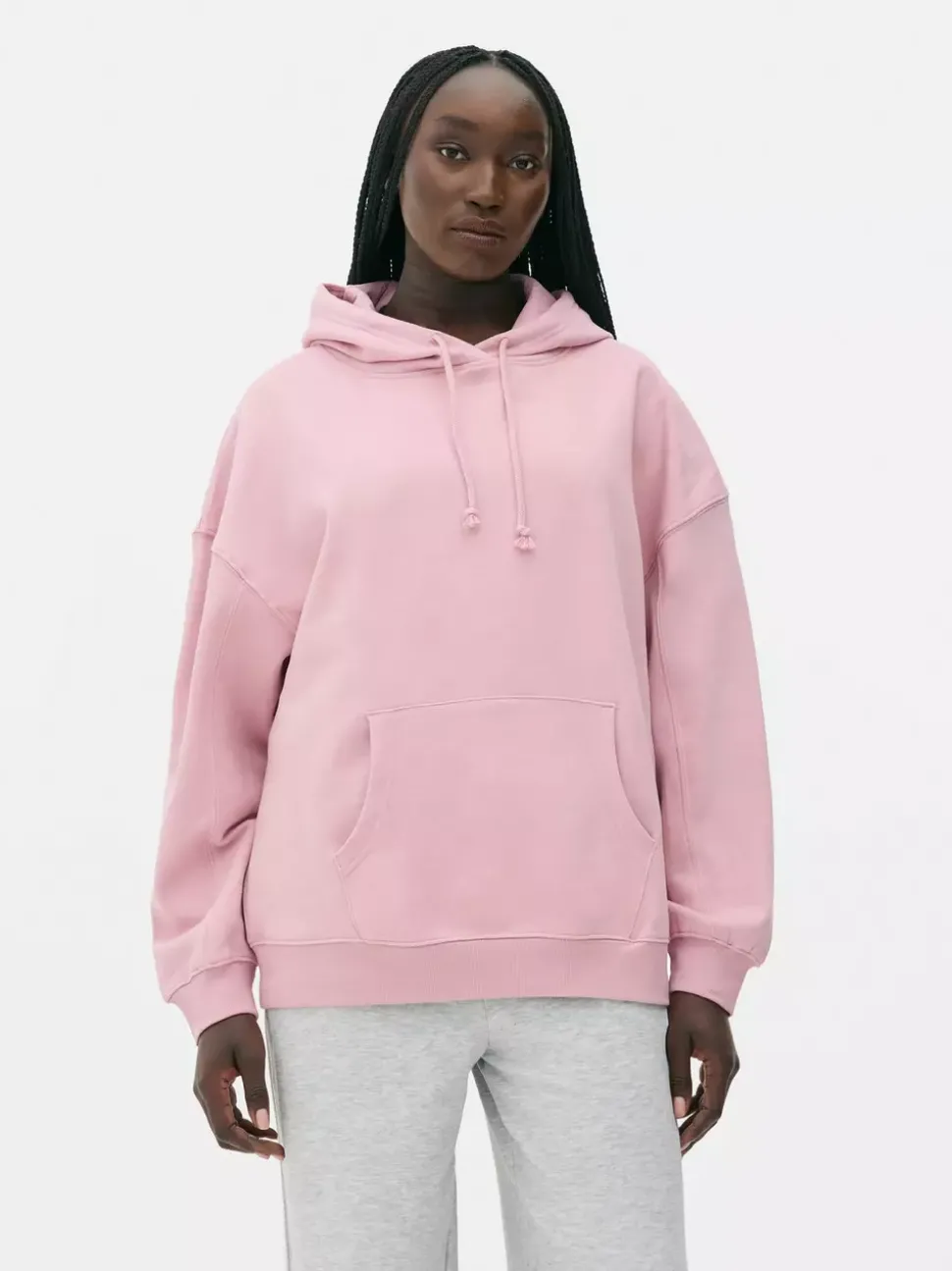 Bluza z kapturem o kroju oversize