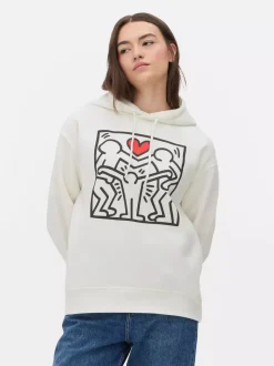 Bluza z kapturem z grafiką Keitha Haringa