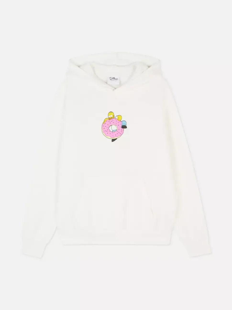 Bluza z kapturem z motywem pączka i Simpsonów