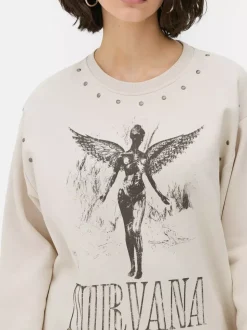 Bluza z nadrukiem Nirvana