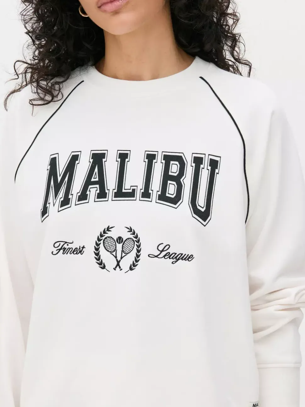 Bluza z napisem Malibu