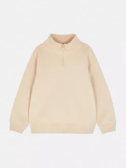 Bluza ze stójką zapinaną na suwak z przodu