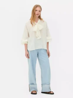 Bluzka z wiązaną kokardą The Edit