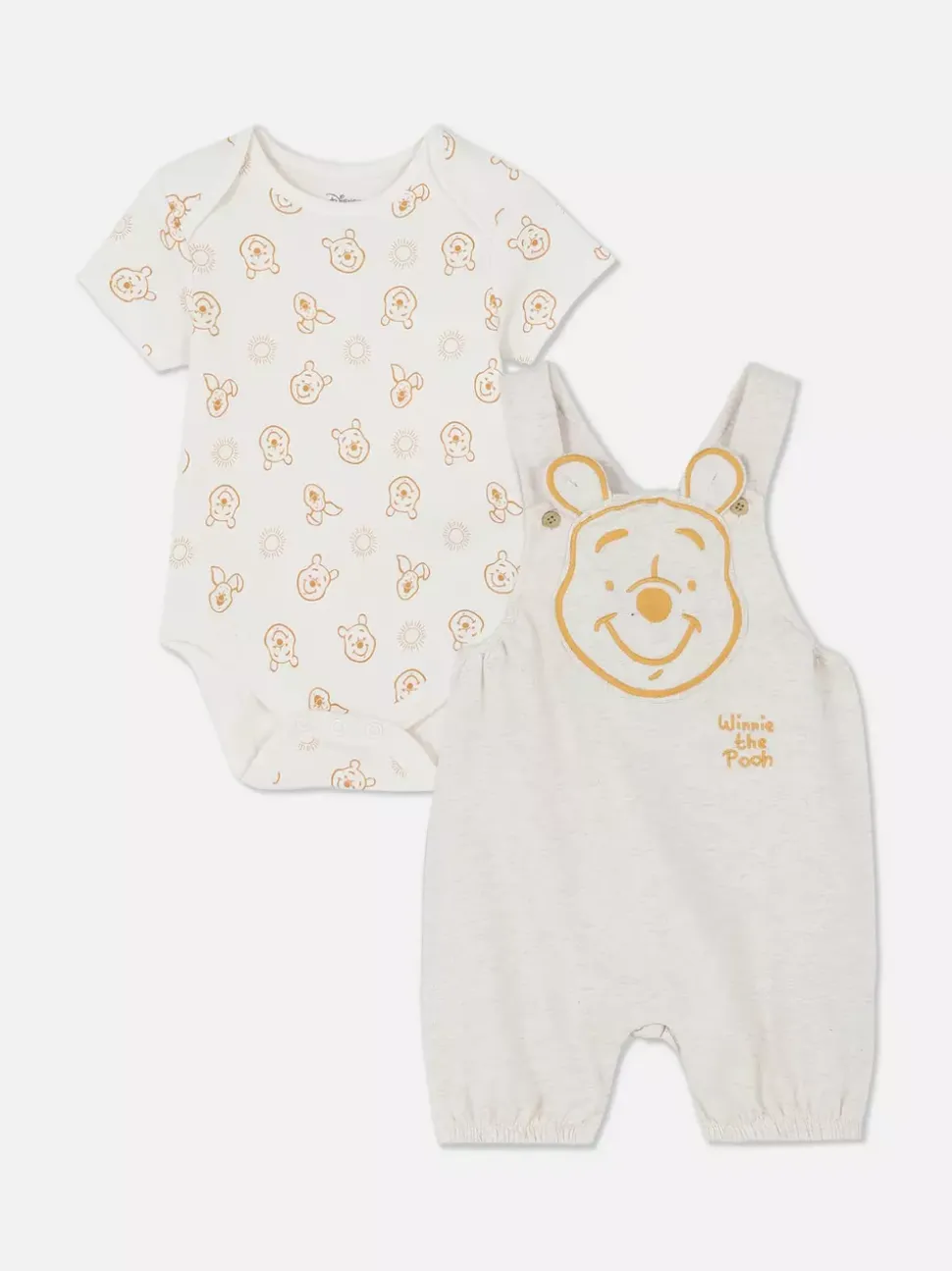 Body i ogrodniczki z Kubusiem Puchatkiem Disneya