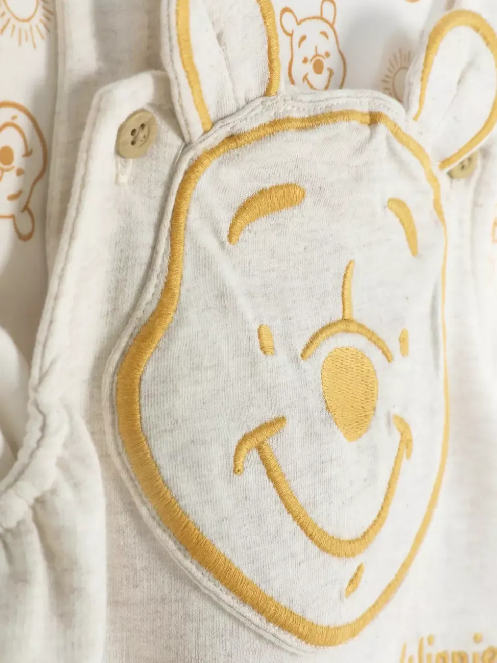 Body i ogrodniczki z Kubusiem Puchatkiem Disneya