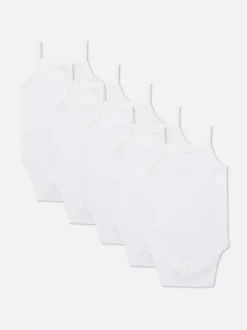 Body na ramiączkach dla noworodków, 5 szt.