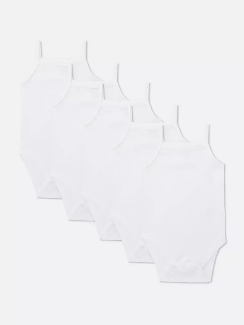 Body na ramiączkach dla noworodków, 5 szt.