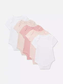 Body z krótkim rękawem, 5 szt.