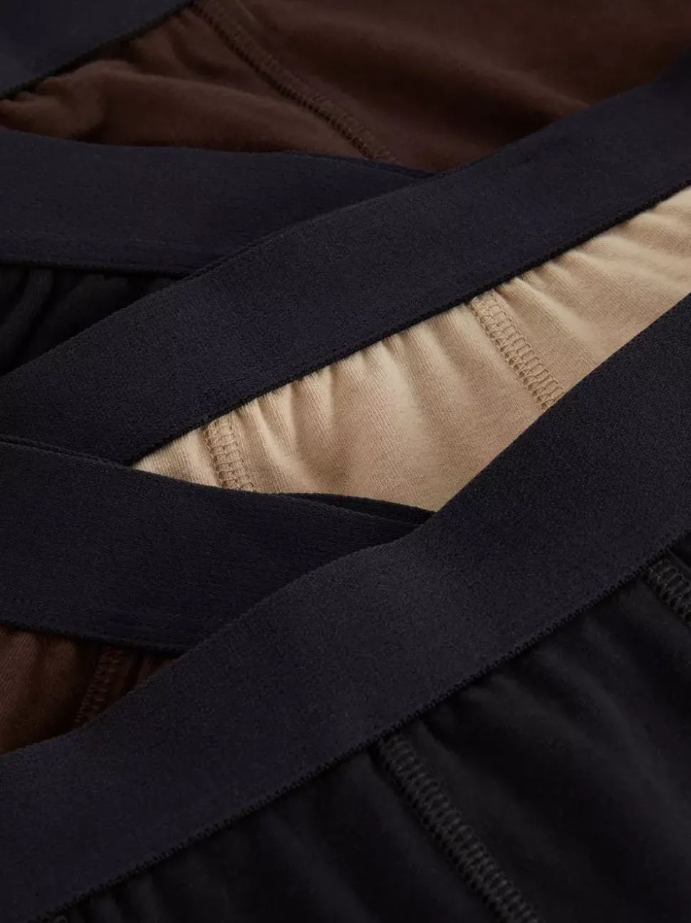 Bokserki w jednolitym kolorze, 5 par