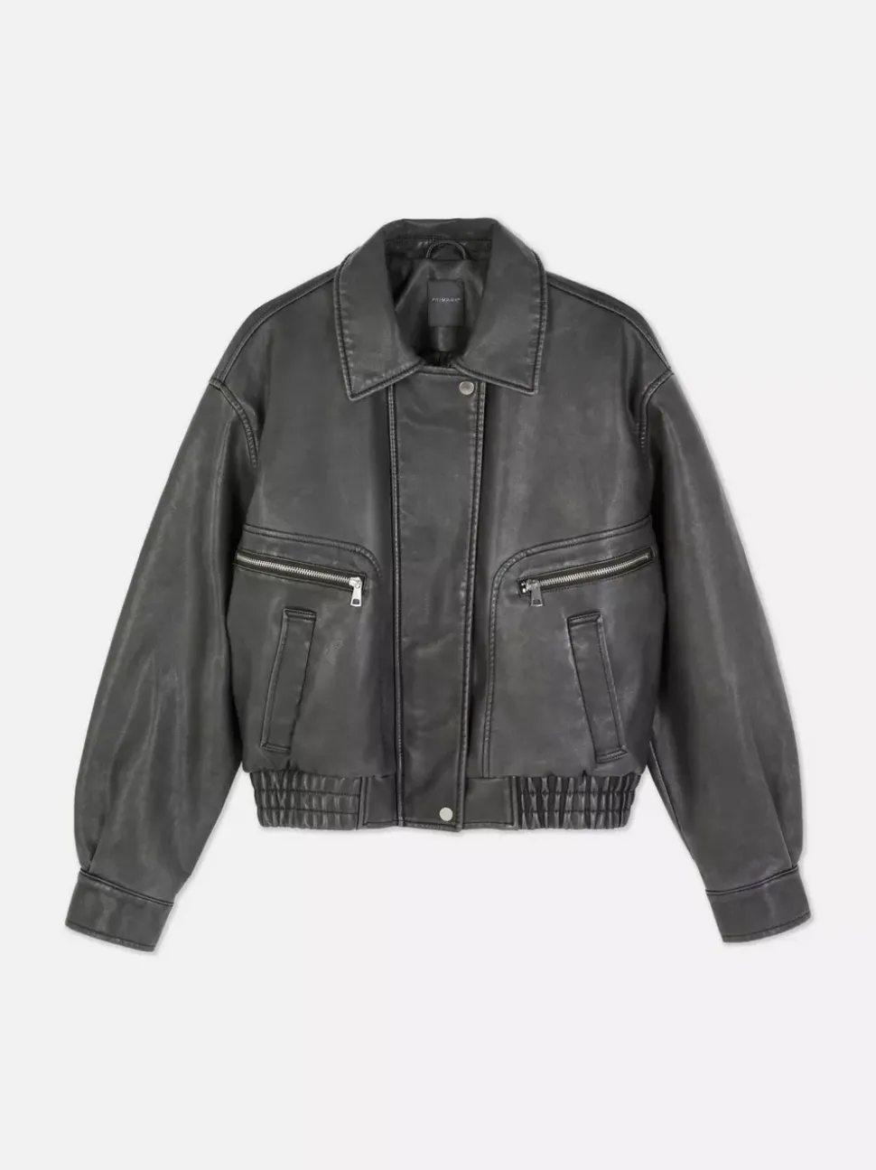 Bomberka ze sztucznej skóry