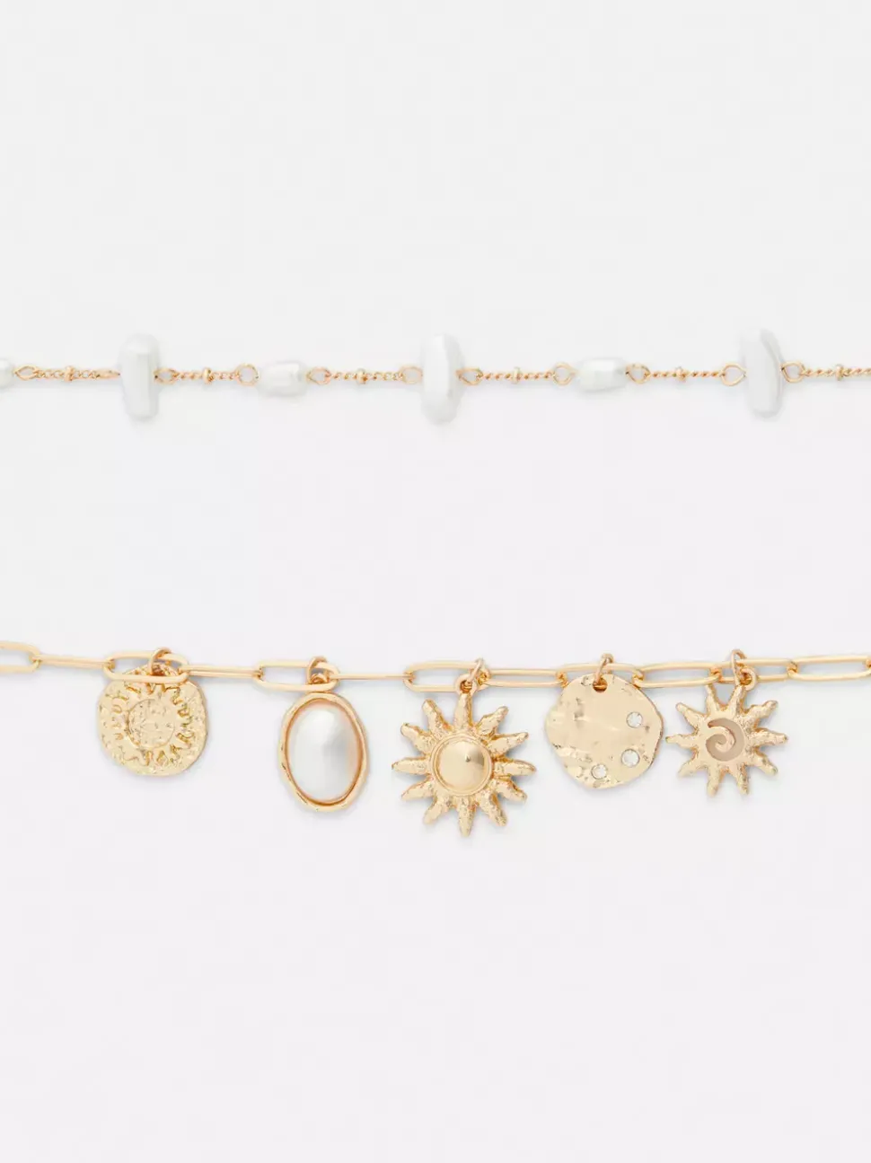 Bransoletki z perłami, 2 szt.