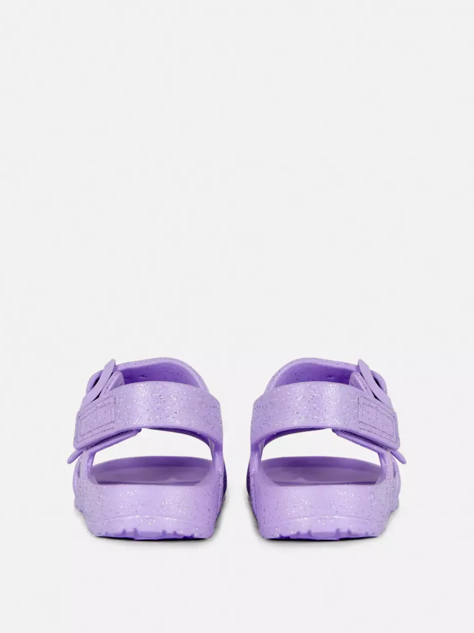 Brokatowe sandały z paskami z klamrą