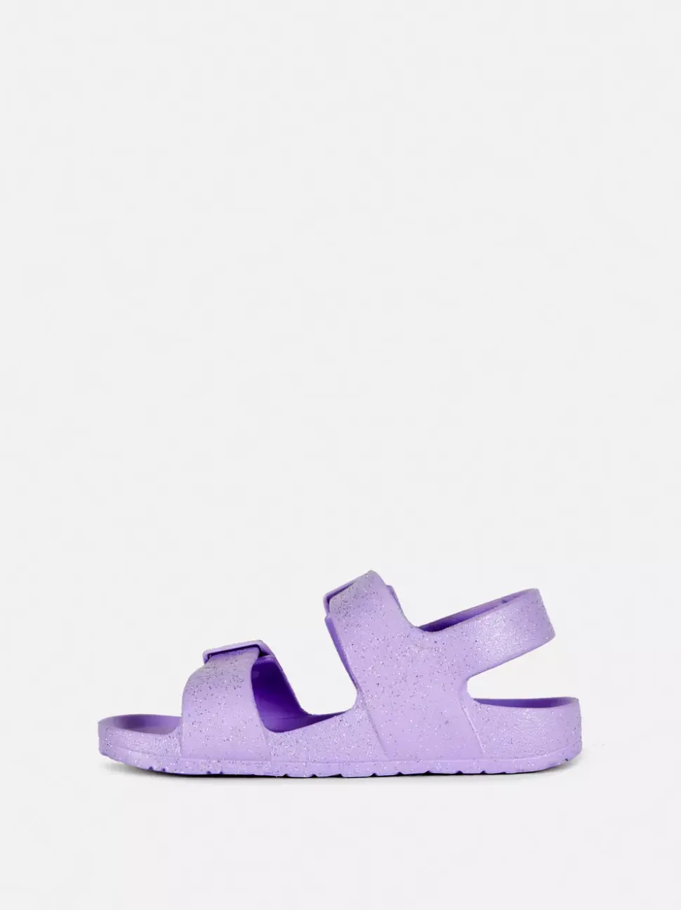 Brokatowe sandały z paskami z klamrą