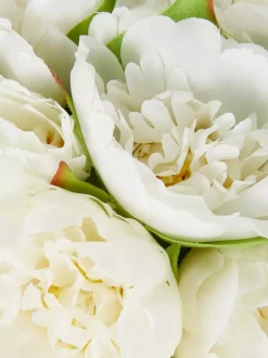 Bukiet sztucznych piwonii