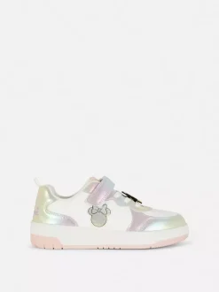Buty sportowe z metalicznym wzorem i motywem Disneya