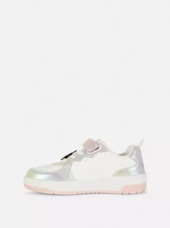 Buty sportowe z metalicznym wzorem i motywem Disneya