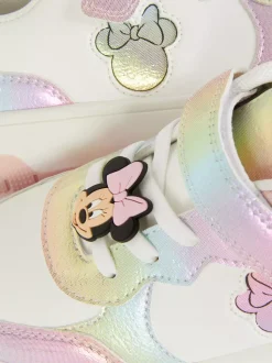 Buty sportowe z metalicznym wzorem i motywem Disneya