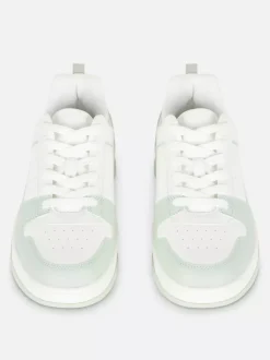 Buty sportowe z niską cholewką i panelami