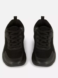 Buty sportowe z niską cholewką z panelami