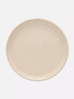 Ceramiczny talerz do przystawek w drobne plamki