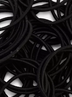 Cienkie gumki do włosów, 60 szt.