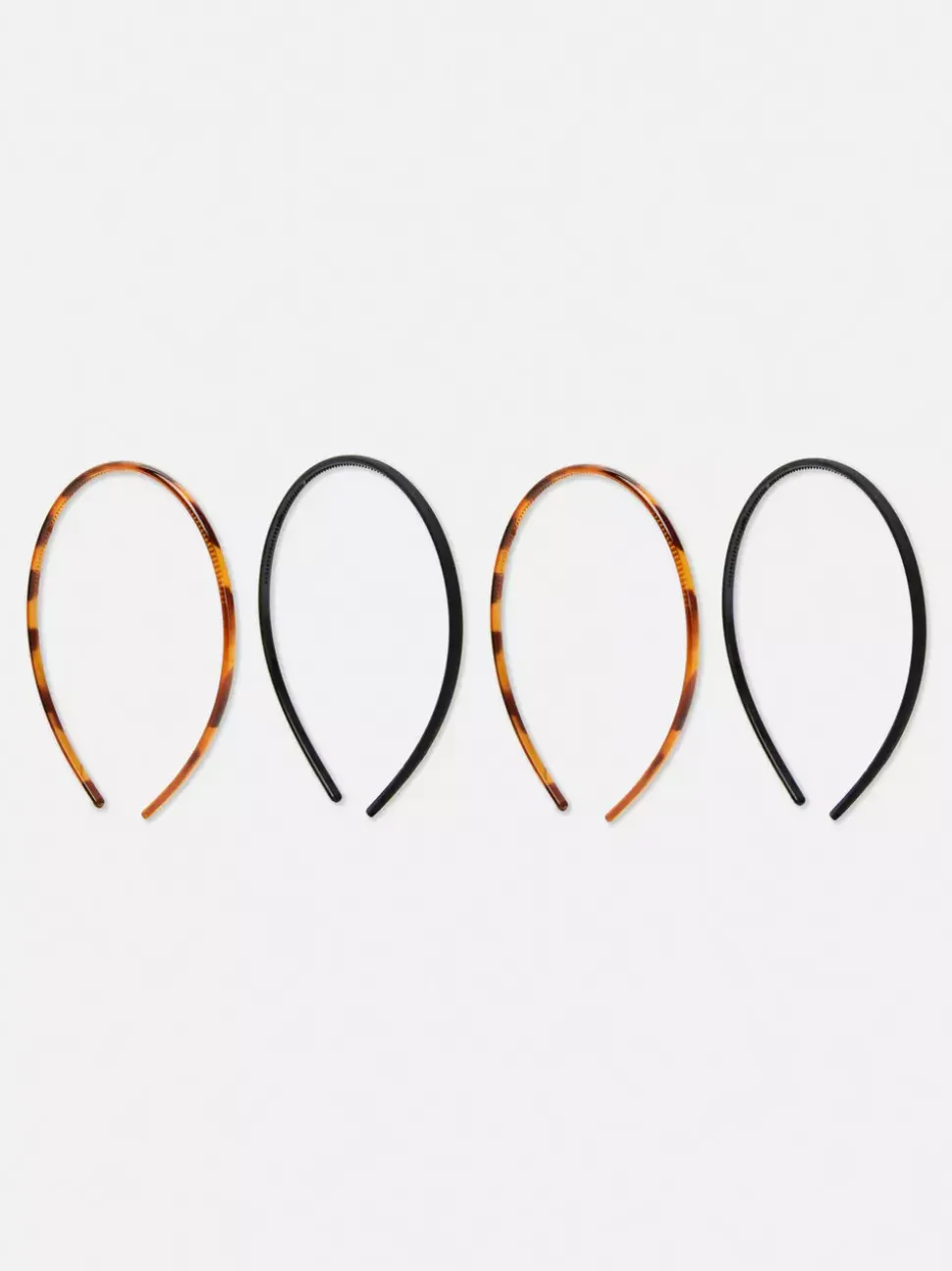 Cienkie i sztywne opaski do włosów, 4 szt.
