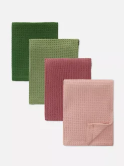 Ściereczki kuchenne o waflowej teksturze, 4 szt.