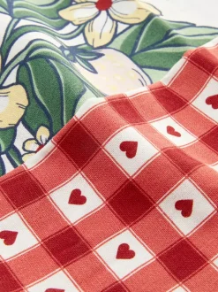 Ściereczki kuchenne z nadrukiem, 2 szt.