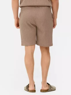 Ściągane sznurkiem marszczone szorty Kem