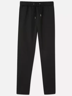 Ściągane sznurkiem spodnie dresowe ze zwężanymi nogawkami