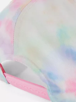 Czapka z daszkiem z motywem kota i wzorem ombré