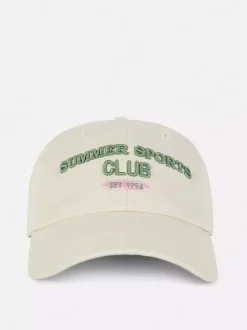 Czapka z daszkiem z napisem Summer Sports Club