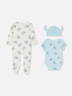 3-częściowy komplet dla noworodka ze Stichem Disneya