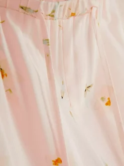 Dół od piżamy z kwiecistymi nogawkami