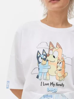 Damska piżama z T-shirtem i szortami z Blue